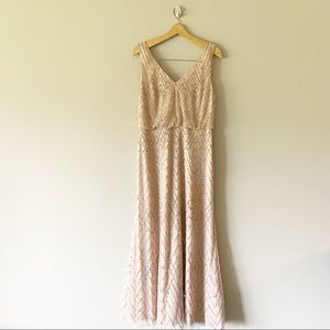 BHLDN beaded gown—beads missing!